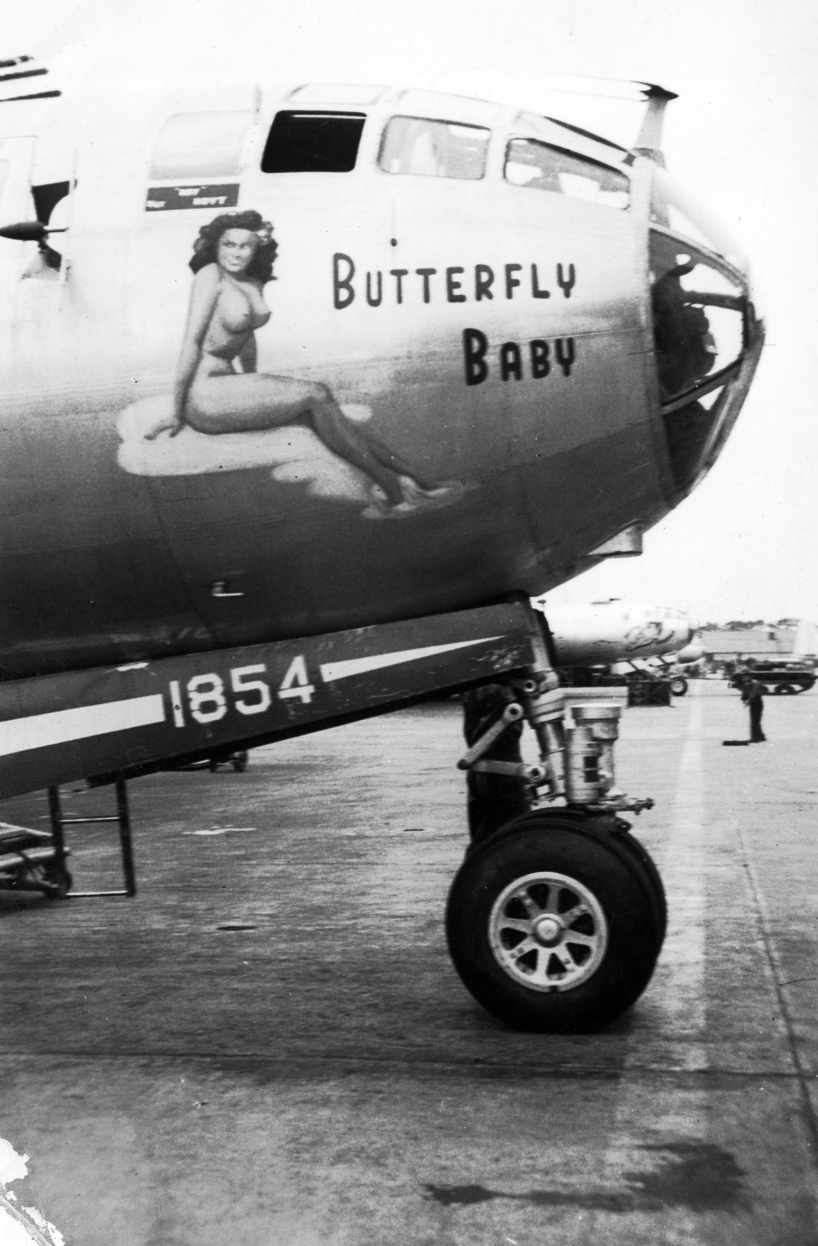 B-29A Butterfly Baby of the 91st Strategic Reconnaissance Squadron
